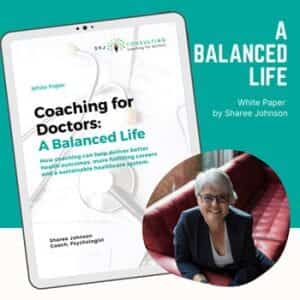 image of white paper and Sharee Johnson